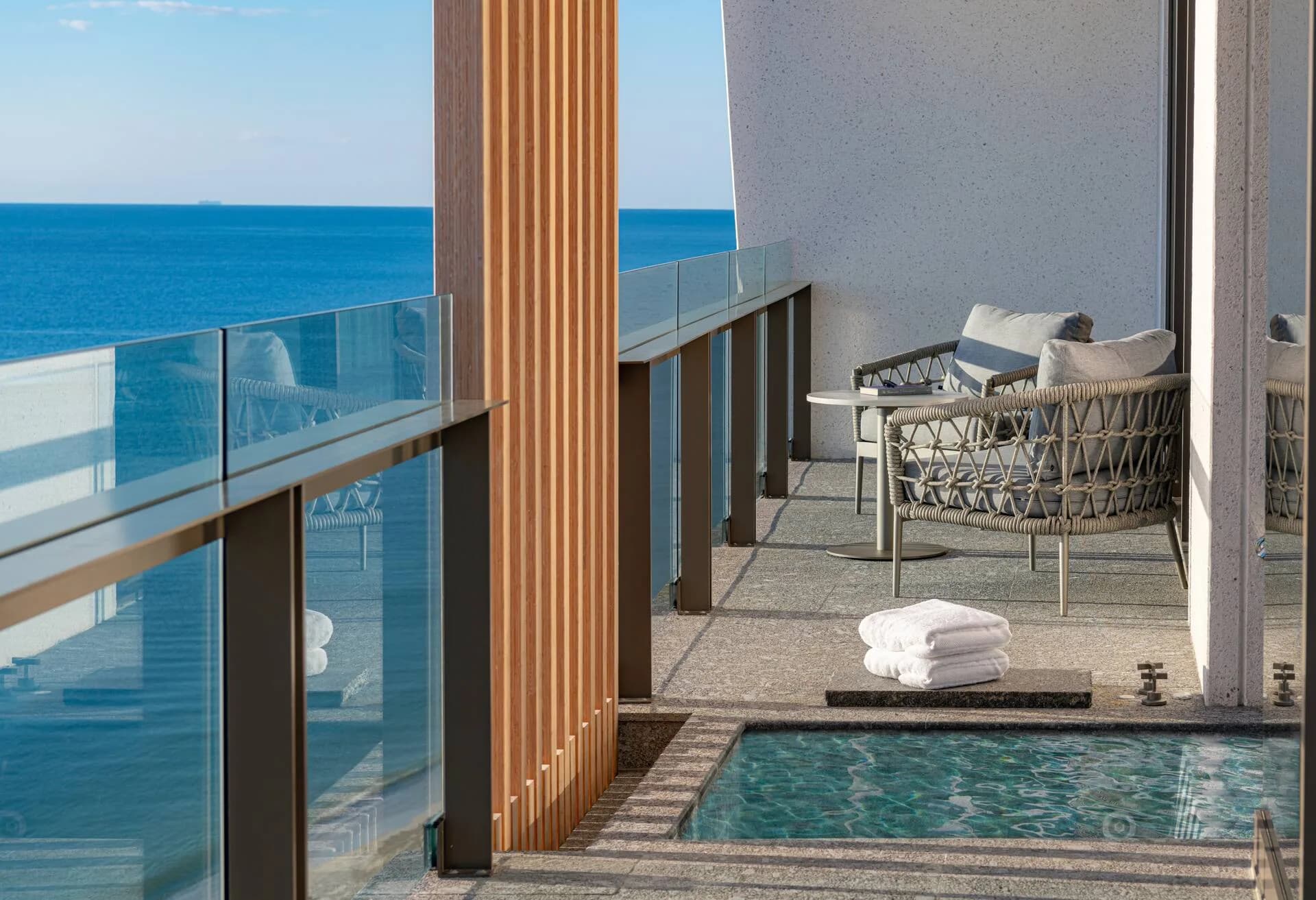 Ocean Front View King Bed Guestroom at Waldorf Astoria Riviera Maya 4
